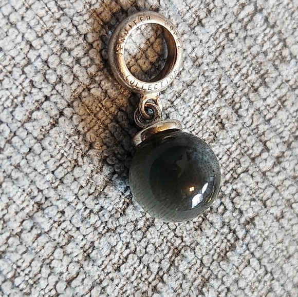 Endless Jennifer Lopez White Moon Eclipse Crystal Sterling Silver Charm - Picture 5 of 6